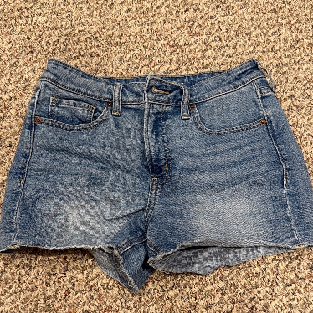 Old Navy Light Blue Denim Cutoff Shorts